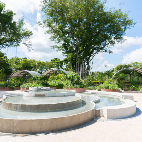Landscape view of Sembawang Hot Springs